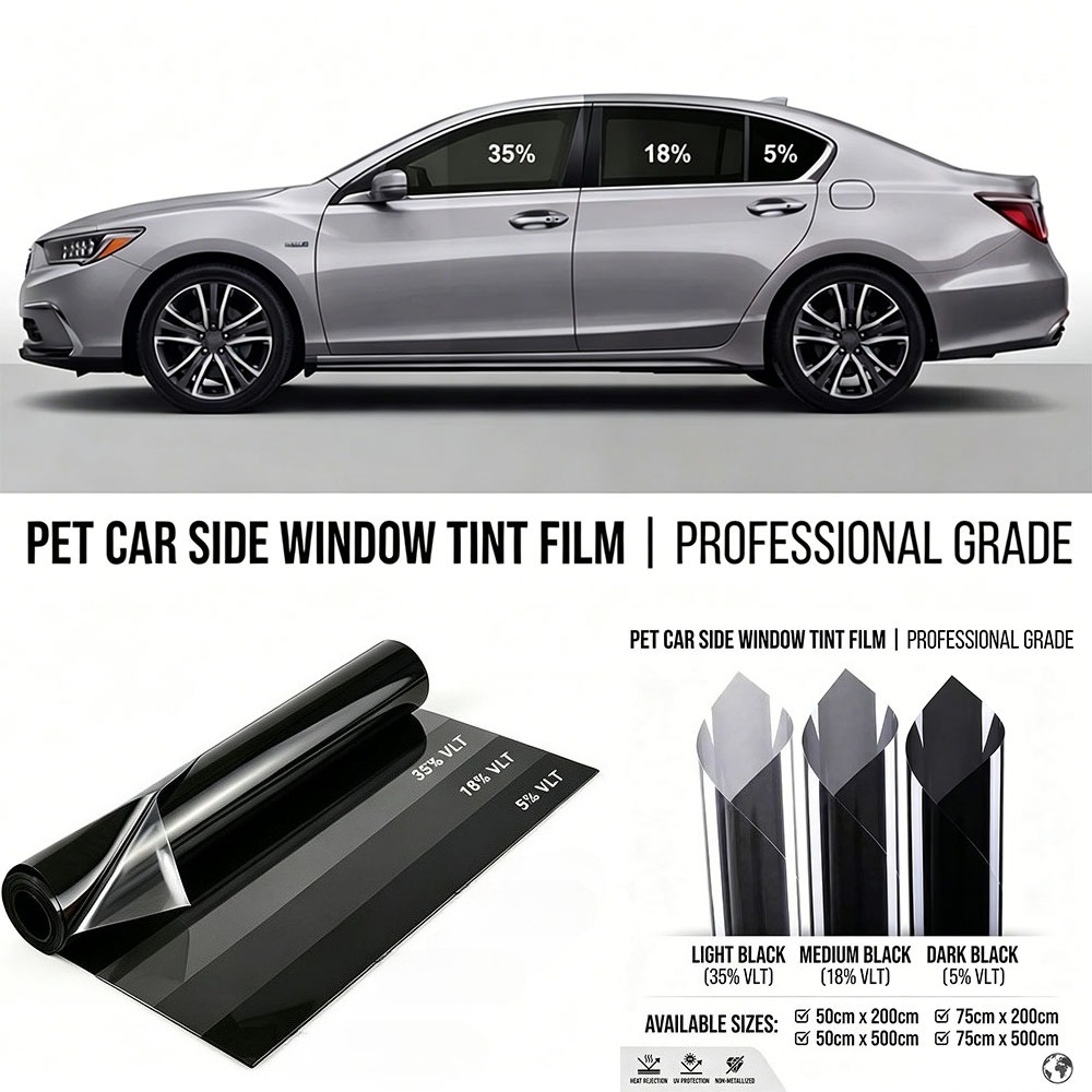 2m/5m 5/18/35 Percent VLT Car  – Glass Protector Auto Bewertung und Preis