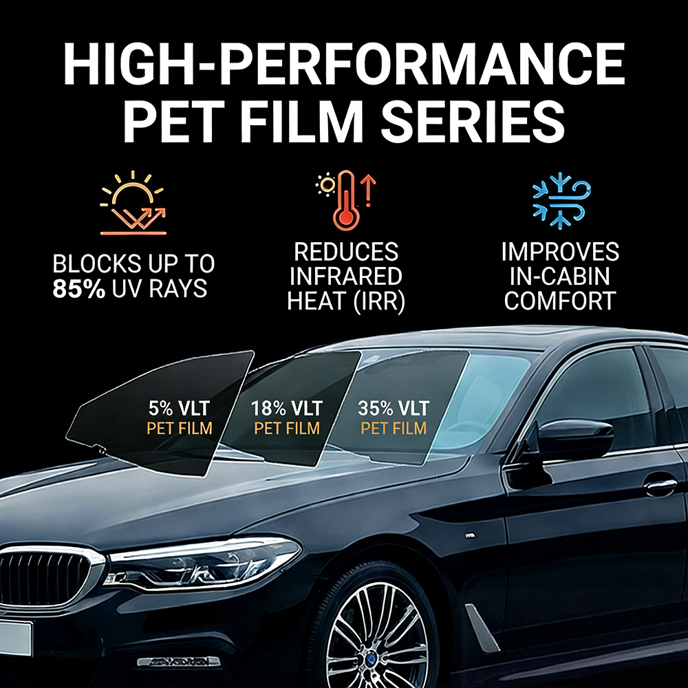 2m/5m 5/18/35 Percent VLT Car  – Glass Protector Auto Bewertung und Preis