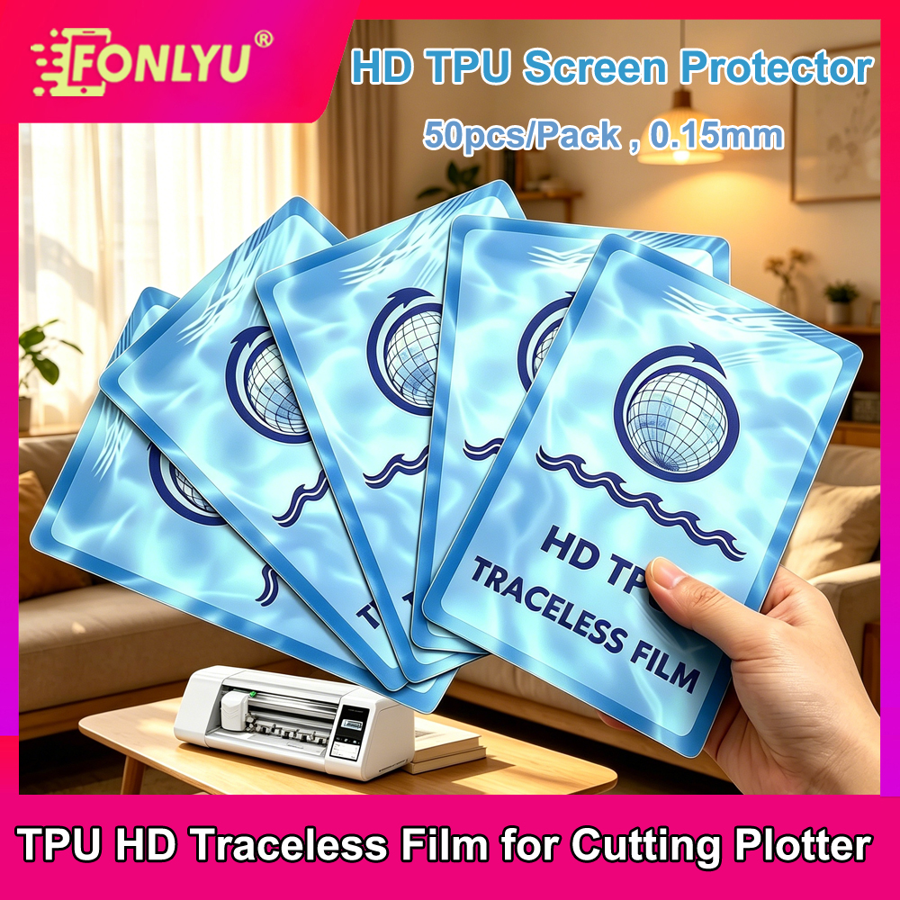 FONLYU 50pc HD Traceless TPU H – Screen Protector Cutter Bewertung und Preis