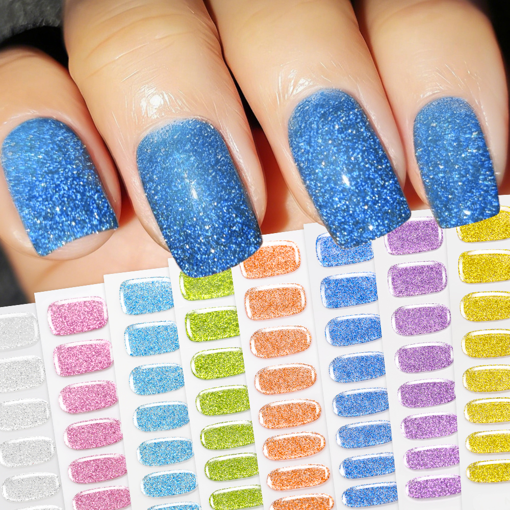 16Tips Colorful Glitter Semi C – Full Cover Adhesive Bewertung und Preis
