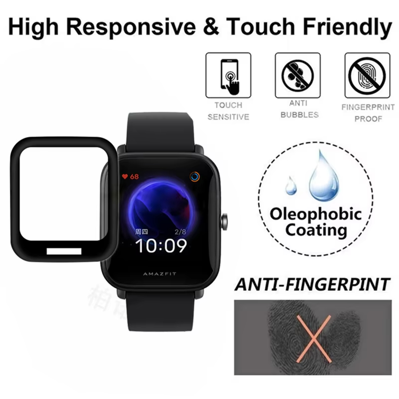 1-6 PCS Screen Protector Film  – Curved Edge Screen Bewertung und Preis