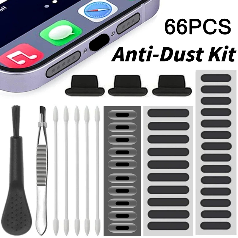 66PCS Dust Plug Phone Speaker  – Dust Removal Sticker Bewertung und Preis