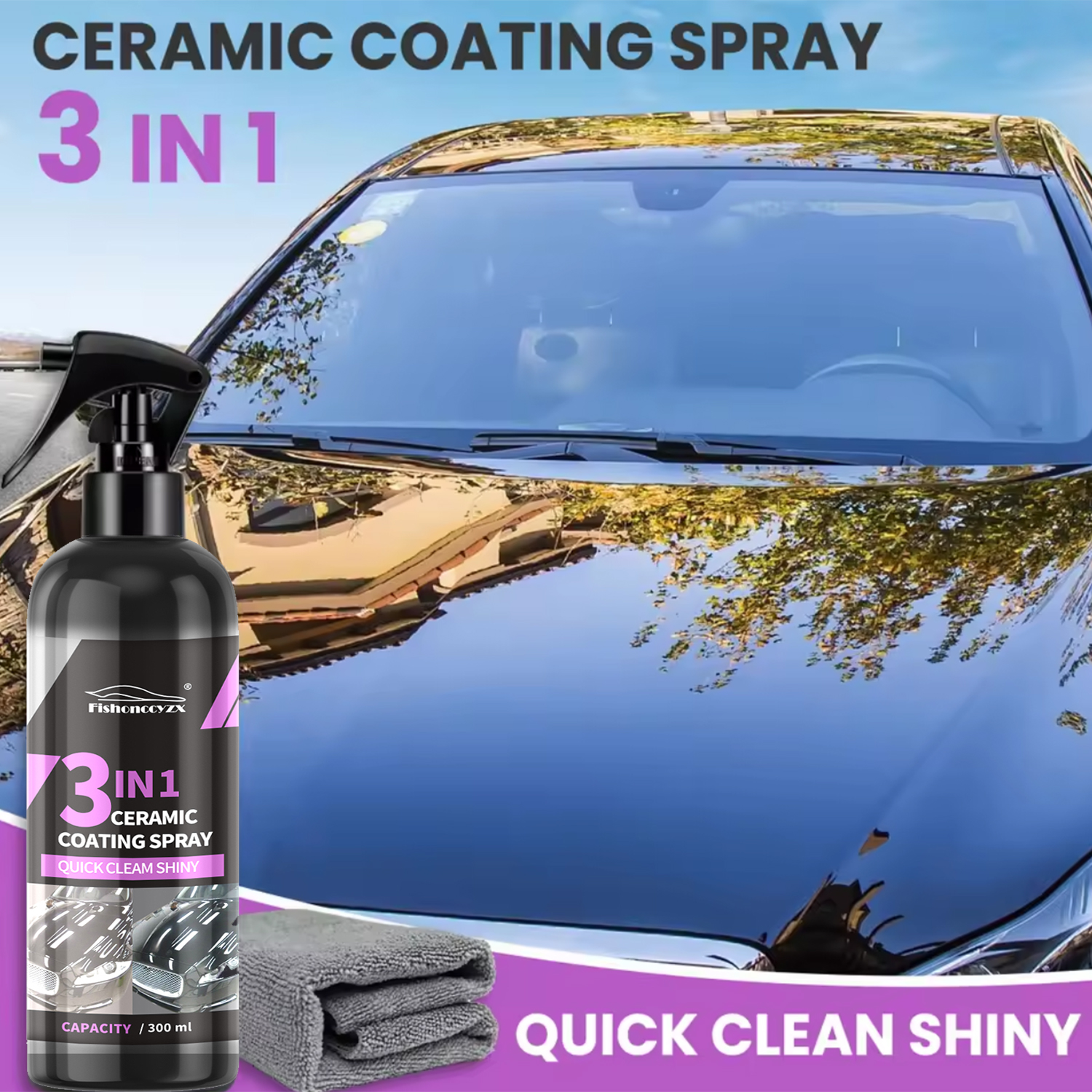 3 in 1 Car Ceramic Liquid Coat – Nano Liquid Coating Bewertung und Preis