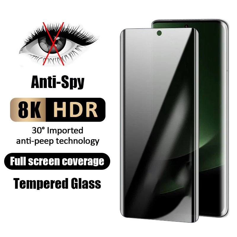 Curved Edge Anti-spy Tempered  – Curved Edge Screen Bewertung und Preis
