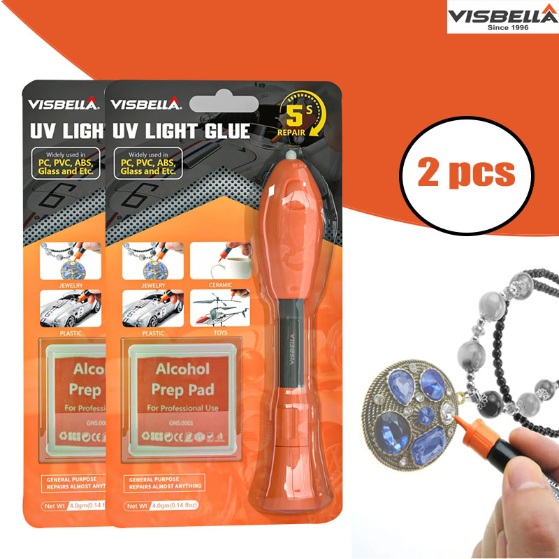 Visbella 2 PCS UV Light Glue P – Liquid Uv Glue Kit Bewertung und Preis