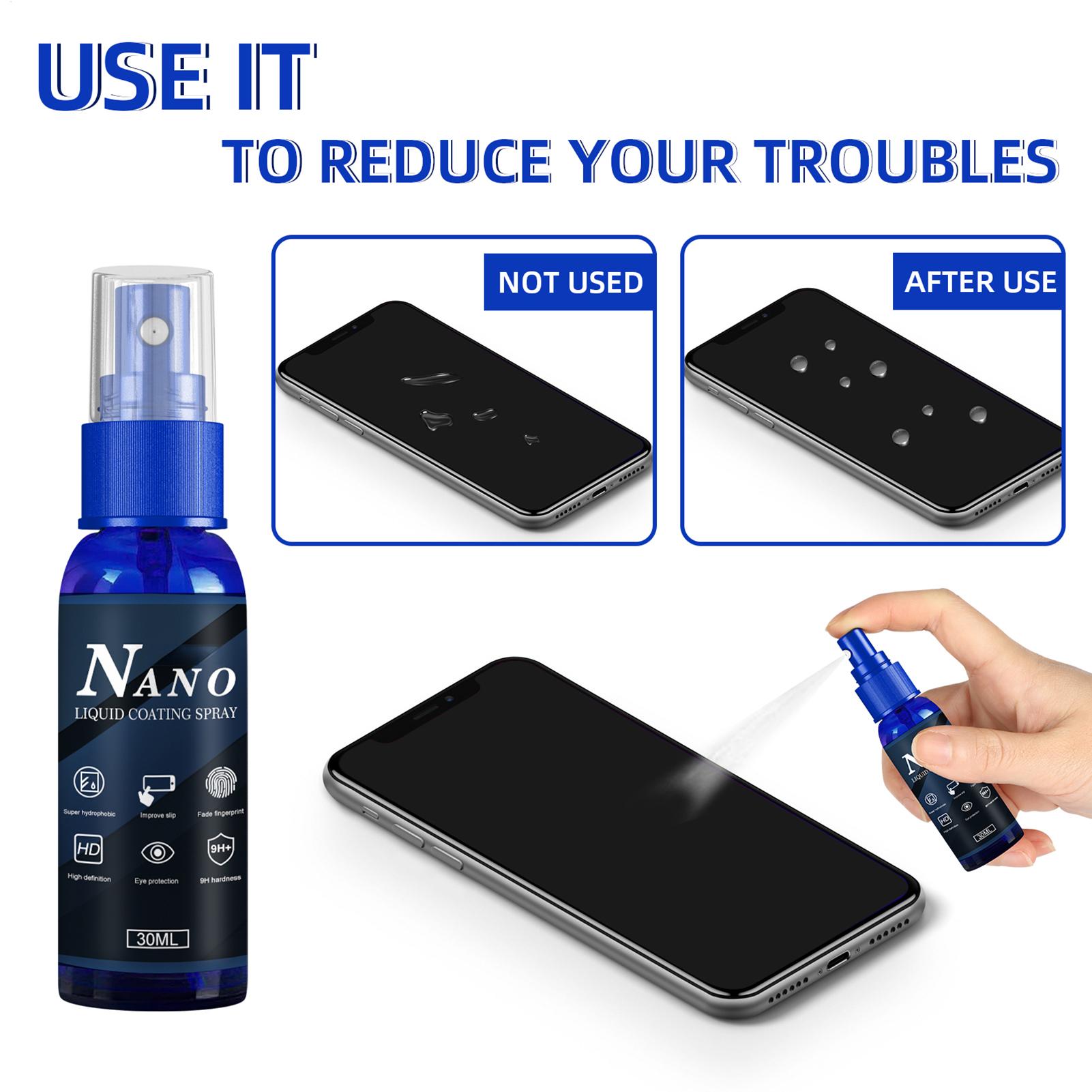 Liquid Screen Protector Spray  – Oleophobic Coating Spray Bewertung und Preis