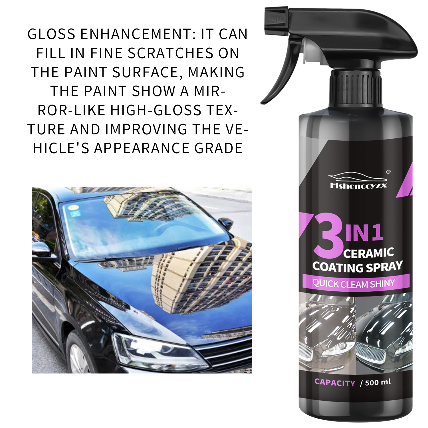 3 in 1 Car Ceramic Liquid Coat – Nano Liquid Coating Bewertung und Preis