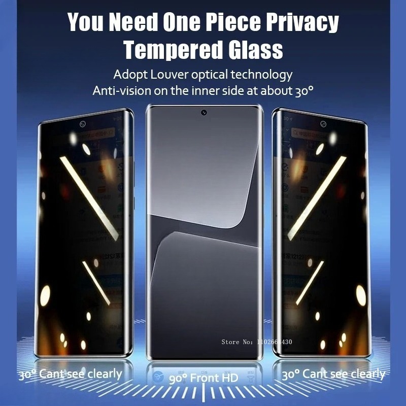 2PCS Privacy Anti Spy Peeping  – Curved Edge Screen Bewertung und Preis