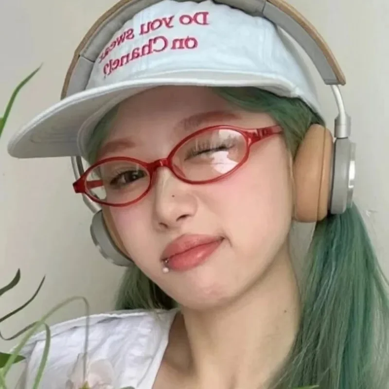 Retro Oval Glasses Women Girls – Anti Blue Light Film Bewertung und Preis