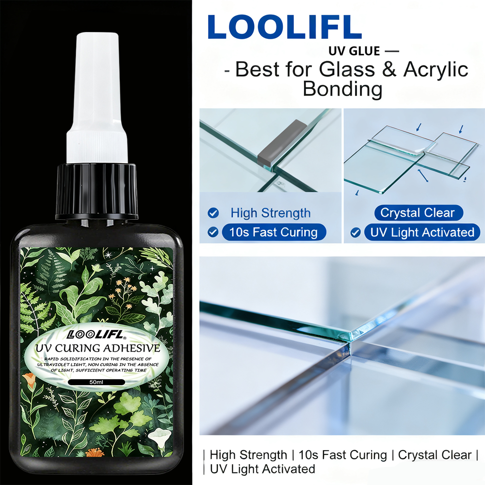 LOOLIFL UV Glue Kit 3 Bottles  – Liquid Uv Glue Kit Bewertung und Preis